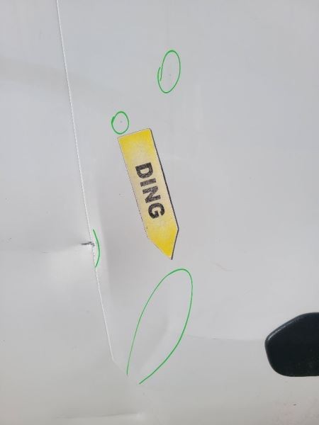 Passenger Rear Side Door Sliding With Panel Fits 15-19 PROMASTER CITY 
