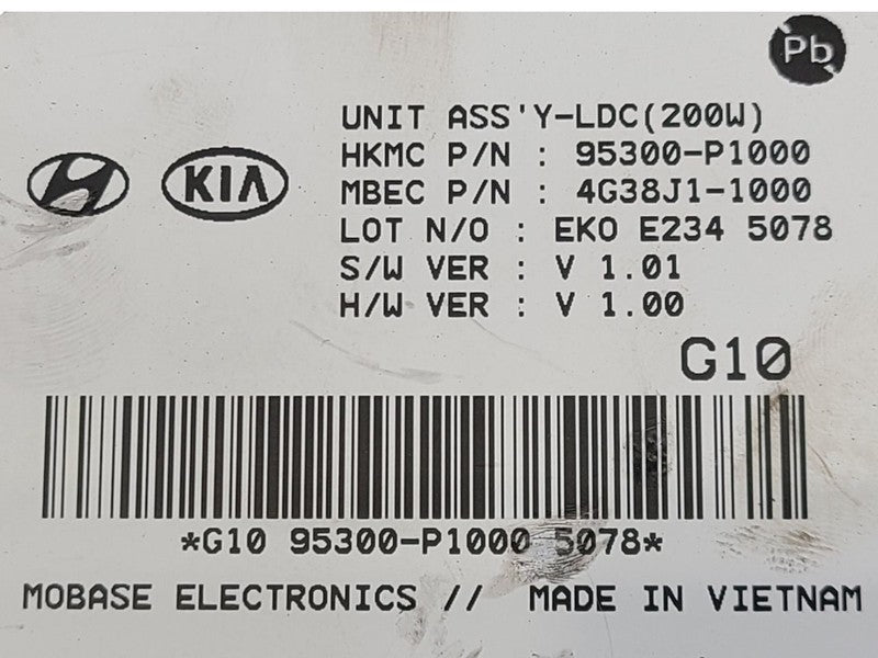 Chassis ECM Power Supply Converter Left Hand Dash Fits 23 SPORTAGE 612