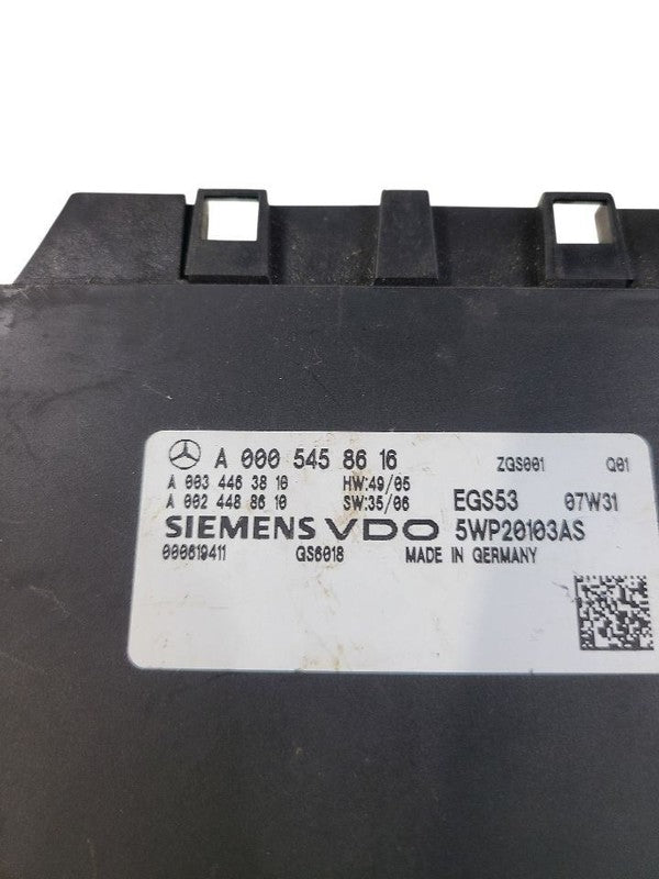 Chassis ECM Transmission Fits 07 SPRINTER 2500 651214