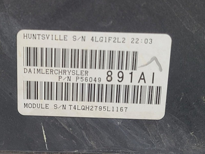 Chassis ECM Multifunction Includes Fuse Box Fits 06 DODGE 2500 PICKUP 
