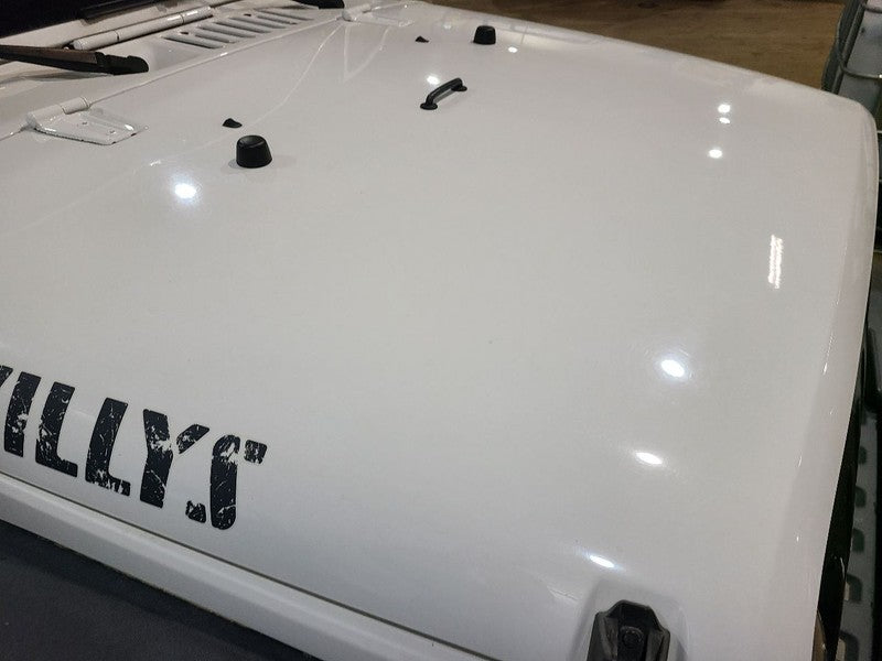 Hood VIN W 6th Digit Jk Body Flat Center Fits 13-18 WRANGLER 662037