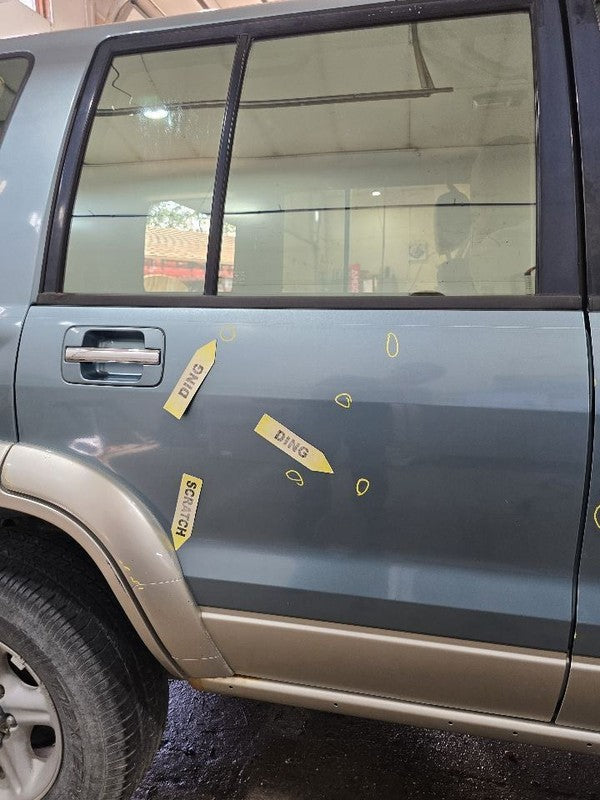 Passenger Rear Side Door With Fender Flare Fits 98-02 ISUZU TROOPER 64