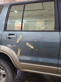 Passenger Rear Side Door With Fender Flare Fits 98-02 ISUZU TROOPER 64
