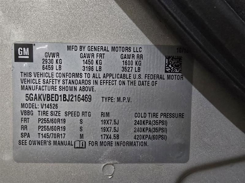 Audio Equipment Radio Opt US8 Fits 09-12 ENCLAVE 605669