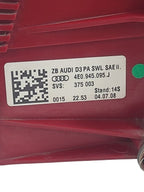 Driver Left Tail Light Quarter Panel Mounted Fits 08-10 AUDI A8 670890