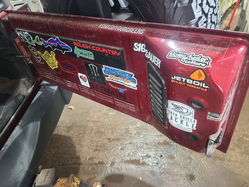 Rear Back Door VIN W 6th Digit Jk Body Lower Fits 11-18 WRANGLER 65736