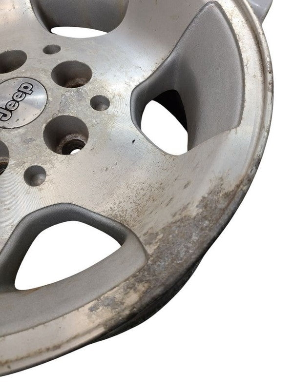 Wheel 15x8 Aluminum Machined Finish Fits 00-03 WRANGLER 612715