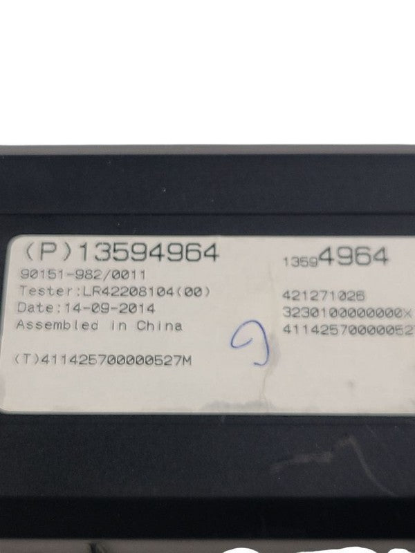 Chassis ECM Temperature Right Hand Under Dash Fits 15-16 ATS 642060 13
