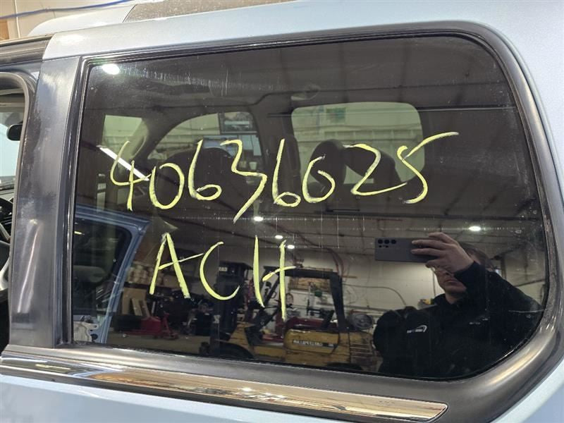 Driver Rear Door Glass With Privacy Tint Fits 07-14 ESCALADE ESV 60933