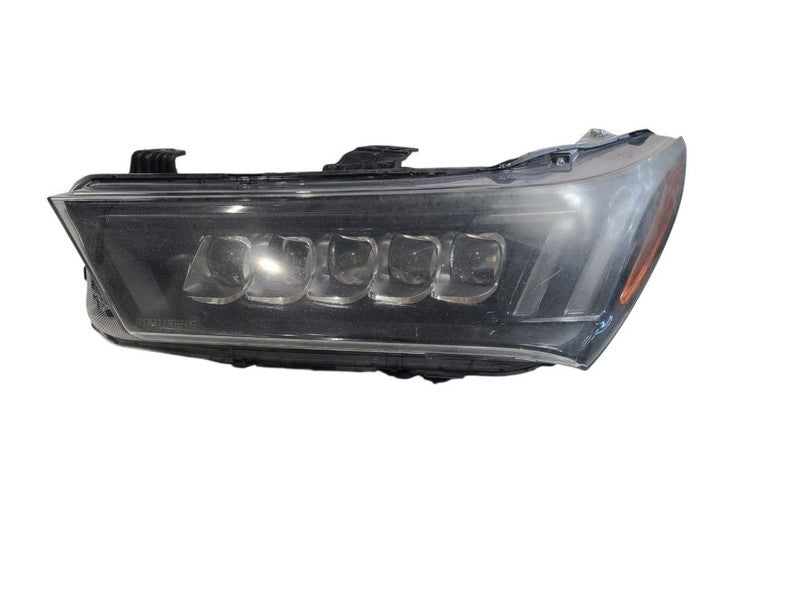Driver Headlight Without Self Leveling Black Trim A-spec Fits 19-20 MD