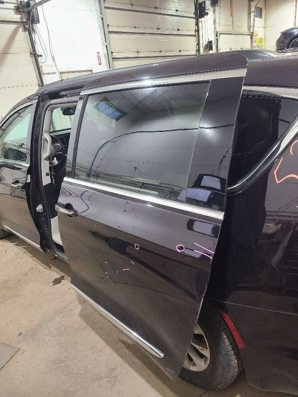 Driver Rear Side Door Movable Tempered Glass Fits 17-25 PACIFICA 65070