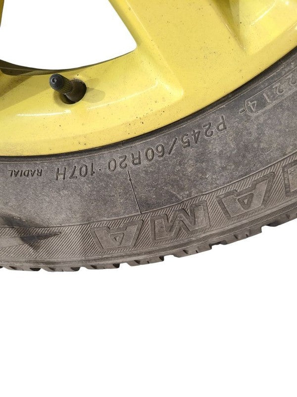 Wheel 20x7 Alloy 6 Double Spoke Painted Yellow Fits 10-15 4 RUNNER 675