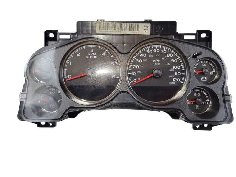 Speedometer Cluster MPH US Market Fits 07-11 SILVERADO 1500 PICKUP 671