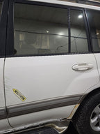 Driver Rear Side Door 8 Cylinder With Moulding Fits 98-02 LAND CRUISER
