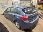 Driver Headlight VIN A 6th Digit Halogen Fits 15-16 IMPREZA 650874