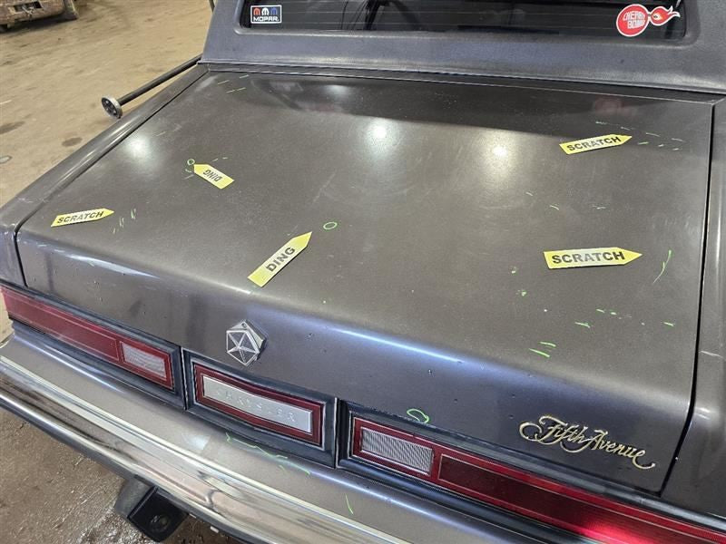 Trunk/Hatch/Tailgate Sedan Fits 80-89 DIPLOMAT 581911