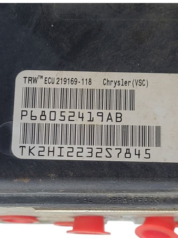 Anti-Lock Brake Part Assembly Fits 12 DODGE 2500 PICKUP 673538