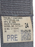 Seat Belt Front 40/20/40 Seat Crew Cab 4 Door Fits 10-13 TUNDRA 628413