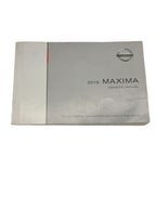 MAXIMA    2016 Owners Manual 600071