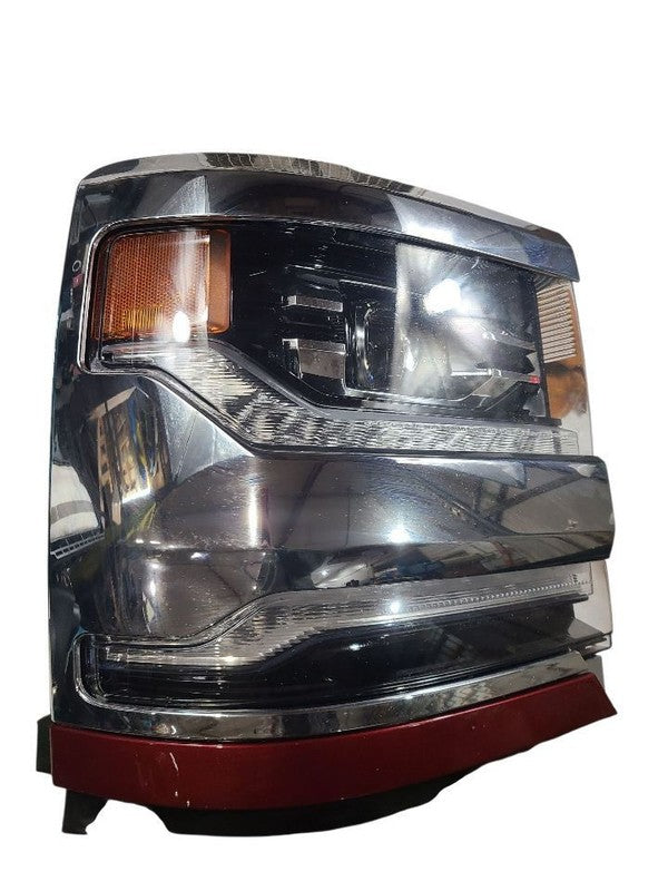 Passenger Headlight Body Color Bezel Fits 16-18 SILVERADO 1500 PICKUP 