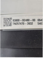 Speedometer Cluster MPH Fits 13 LEXUS RX350 670208