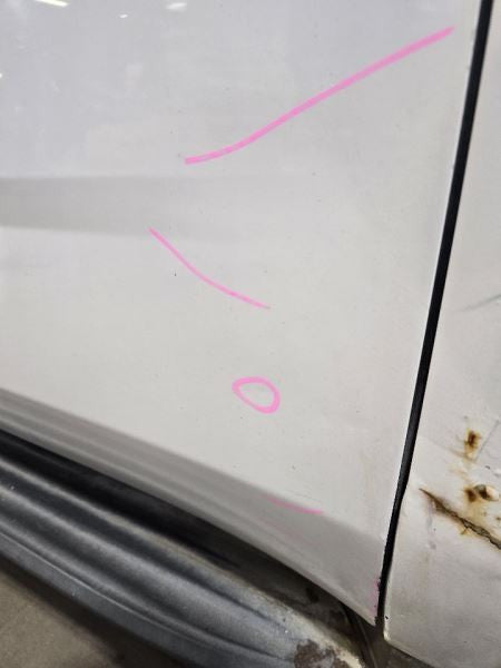 Driver Rear Side Door Privacy Tint Opt Ako Fits 15-19 SUBURBAN 1500 60