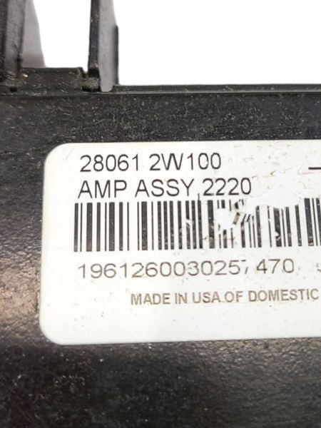 Audio Equipment Radio Amplifier Bose Audio System Fits 99-04 PATHFINDE