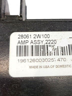 Audio Equipment Radio Amplifier Bose Audio System Fits 99-04 PATHFINDE