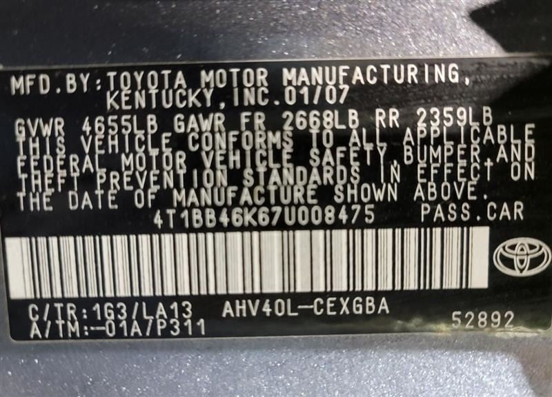Harmonic Balancer VIN B 5th Digit Hybrid 2.4L Fits 07-11 CAMRY 556975