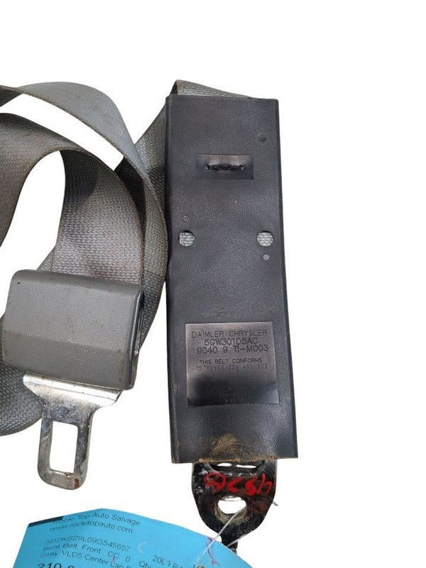 Seat Belt Front Crew Cab Bench Seat Center Fits 06-09 DODGE 1500 PICKU