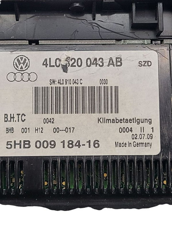 Temperature Control Front Heated Seats ID 4L0820043AB Fits 10-11 AUDI 