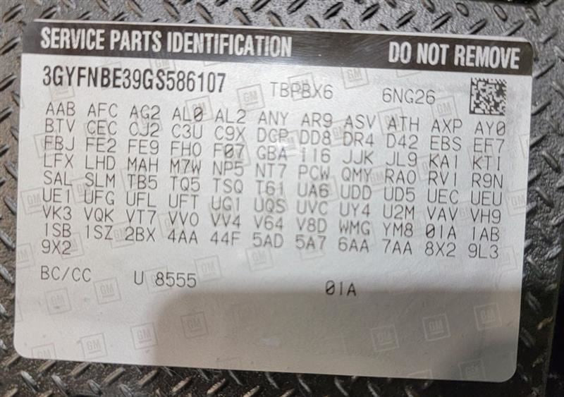 Audio Equipment Radio Amplifier Fits 15-16 SRX 529987