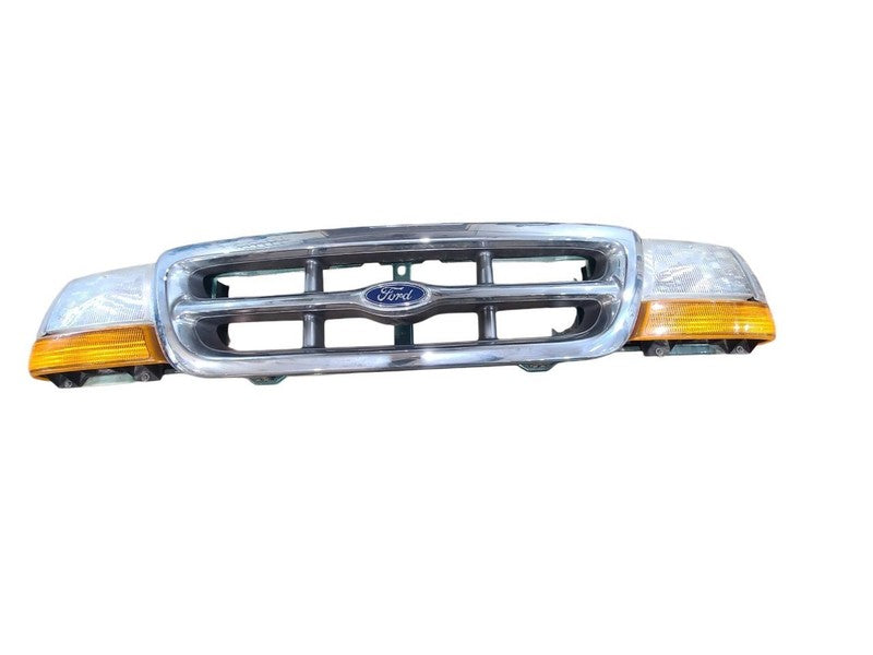 Header Panel Excluding Electric Vehicle Chrome Grille Fits 98-00 RANGE