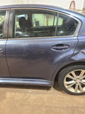Driver Rear Side Door Electric Sedan Fits 10-14 LEGACY 653651