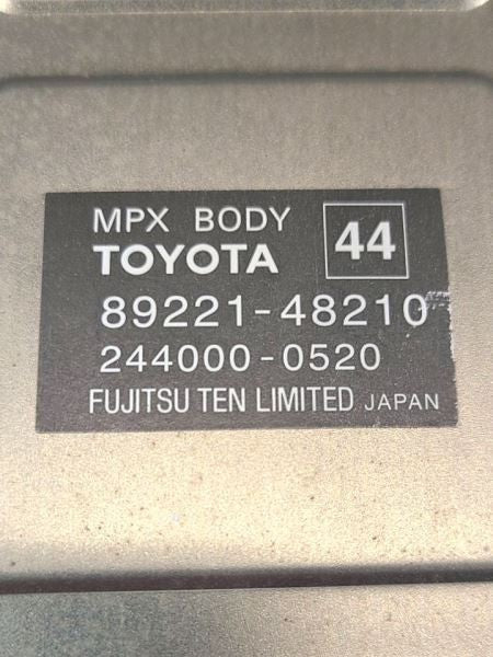 Chassis ECM Multiplex Network Right Hand Dash Fits 04-07 HIGHLANDER 58