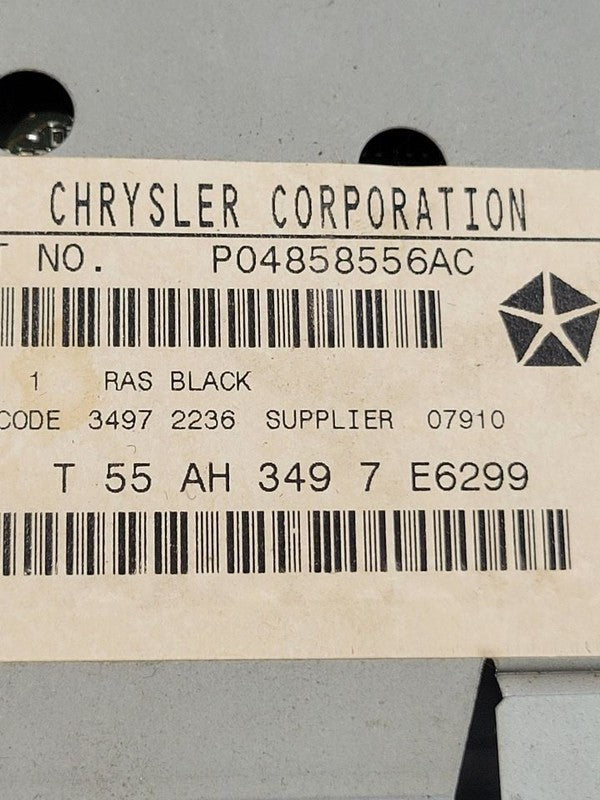 Audio Equipment Radio Receiver Am-fm-cassette Fits 95-03 DODGE 1500 VA