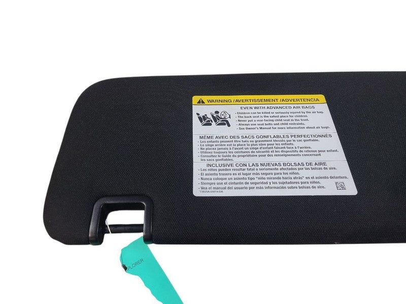 Passenger Right Sun Visor With Police Package Fits 20-24 EXPLORER 6576