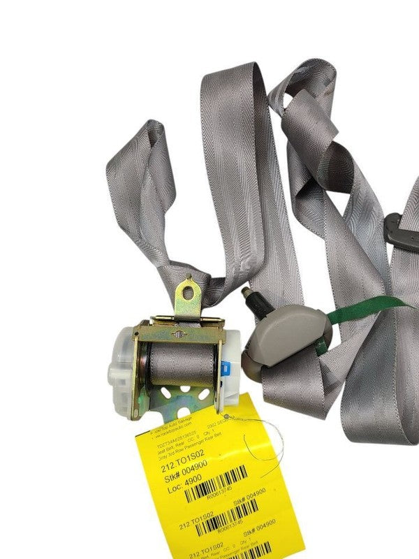 SEQUOIA   2002 Seat Belt Rear 613745