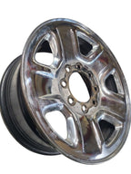 Wheel Road Wheel 18x8 5 Spoke Steel Chrome Fits 26 DODGE 2500 PICKUP 6