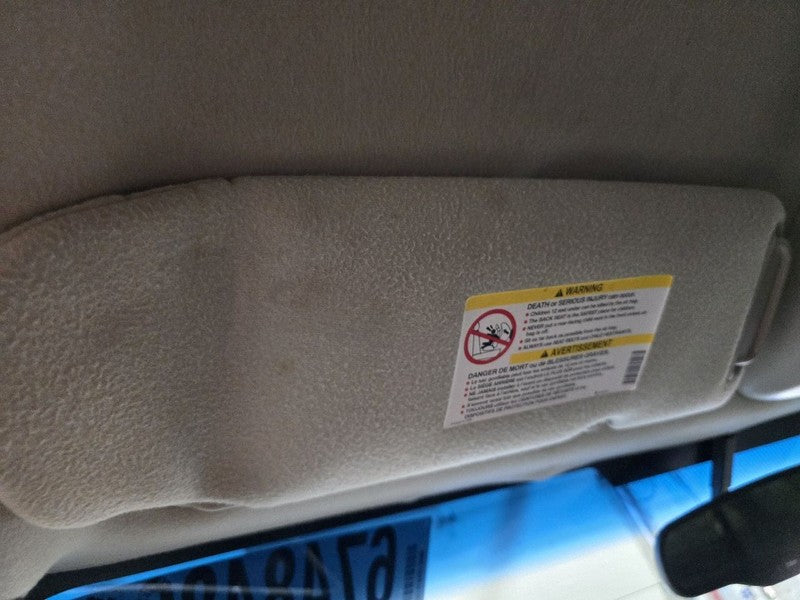 Driver Sun Visor Classic Style Fits 03-07 SIERRA 1500 PICKUP 646106