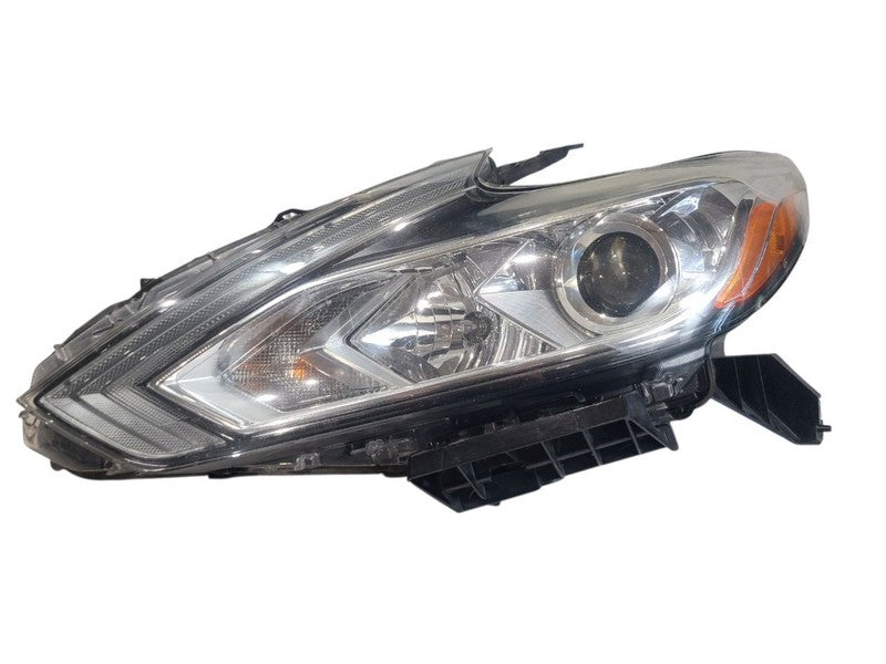 Driver Headlight Sedan Halogen Chrome Housing Fits 16-18 ALTIMA 665372