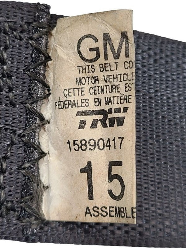 ESCALAESV 2011 Seat Belt Rear 609312