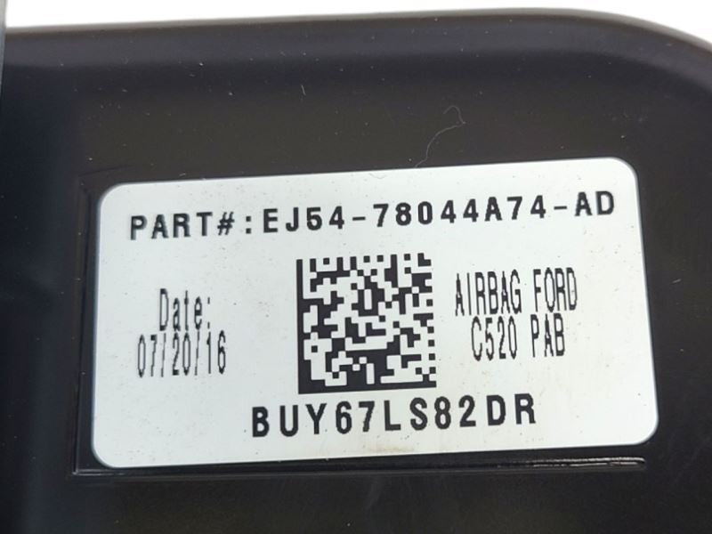 Passenger Right Air Bag Passenger Dash Fits 15-19 ESCAPE 574369