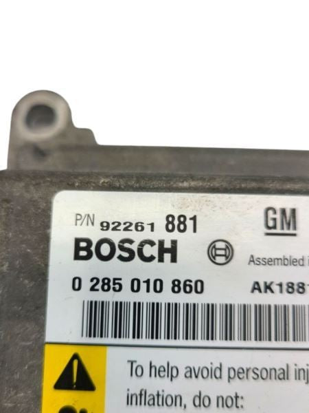 Chassis ECM Fits 11 CAPRICE 583395 92261881