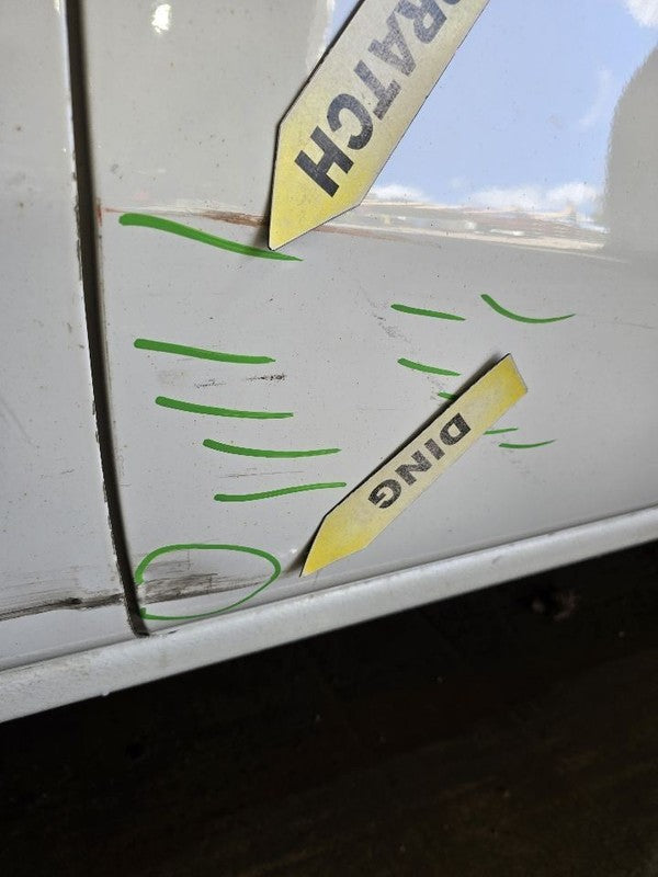 Driver Rear Side Door Classic Style Solar Fits 14-19 SIERRA 1500 PICKU