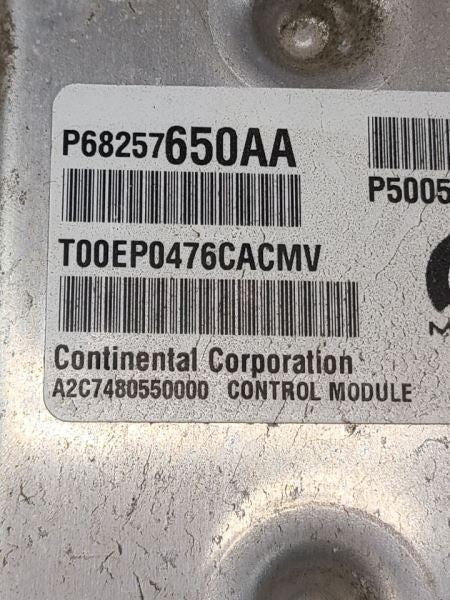 Engine ECM Electronic Control Module 2.4L Fits 16-17 PROMASTER CITY 60