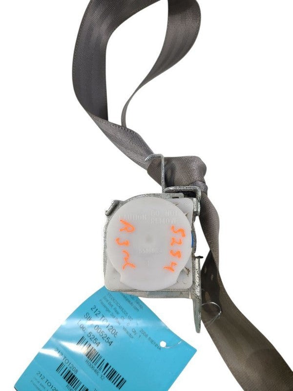 SIENNA    2008 Seat Belt Rear 649232