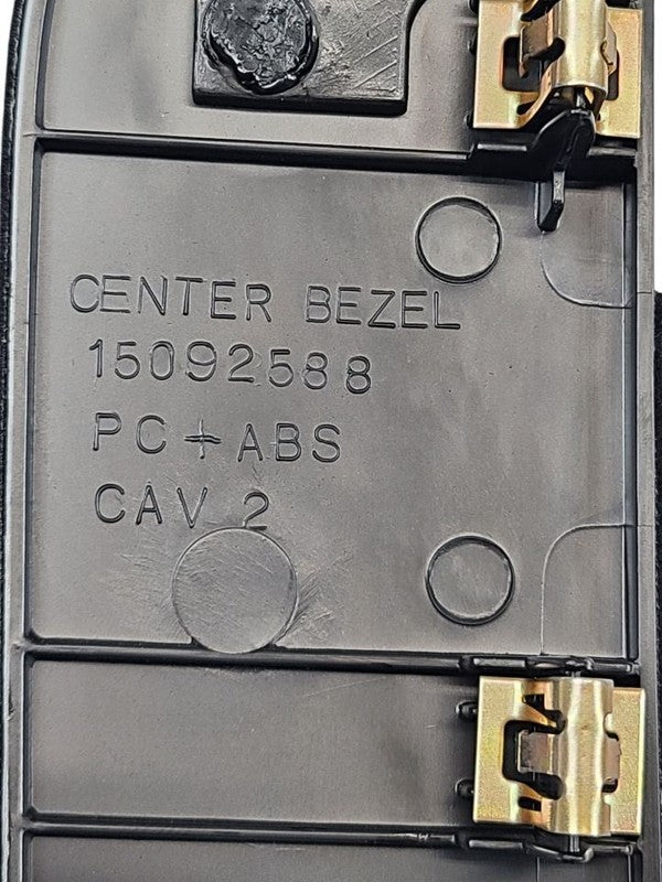 SIEDENALI 2010 Dash Bezel 613348