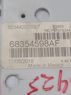 Chassis ECM Body Control BCM Fits 19 CHEROKEE 660585 68354598AF