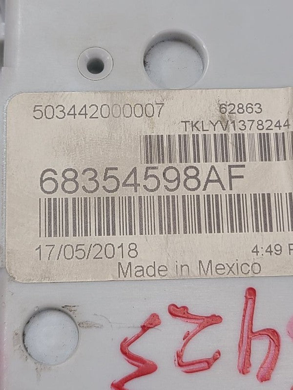 Chassis ECM Body Control BCM Fits 19 CHEROKEE 660585 68354598AF